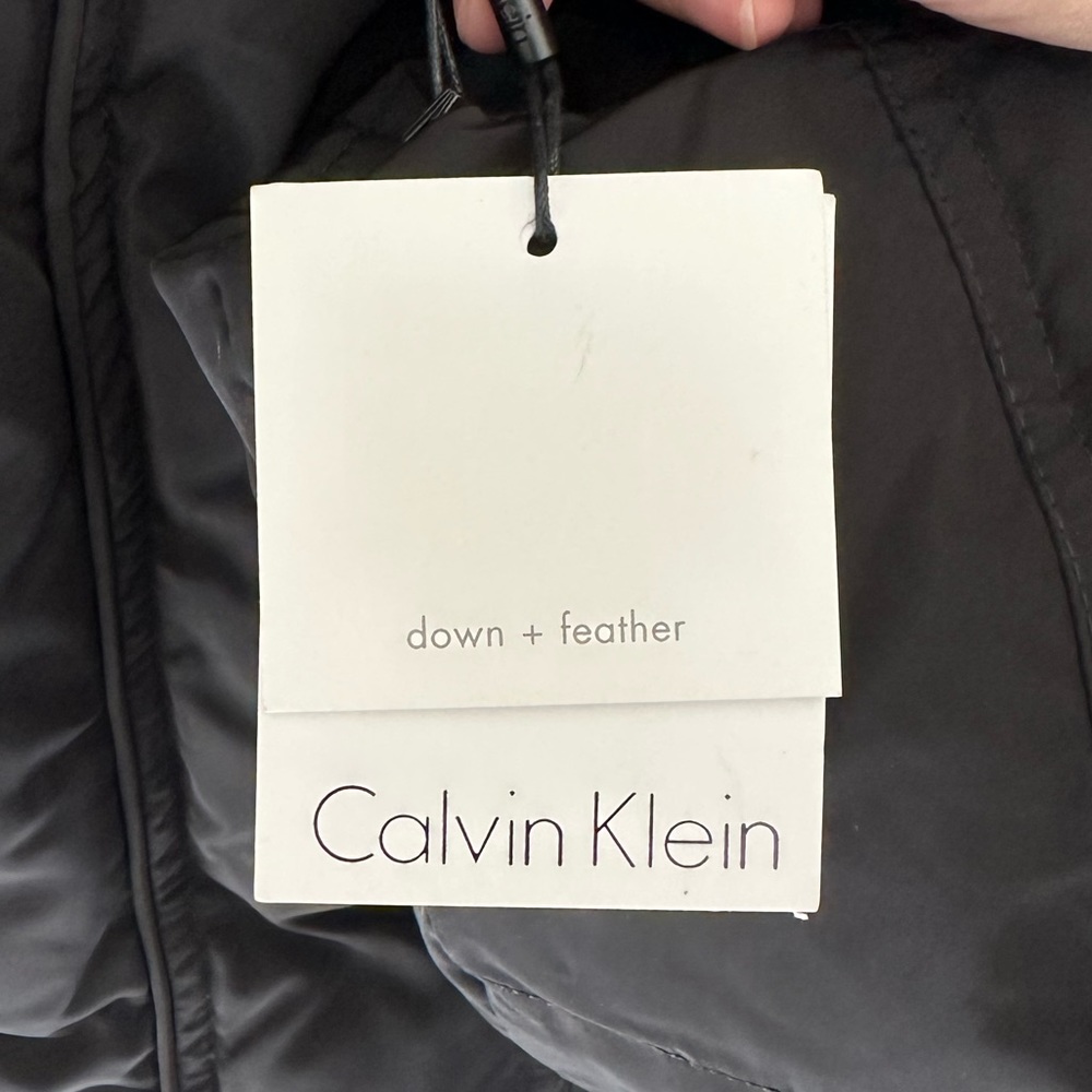 Calvin Klein Women's Black Puffer Coat Jacket - Picture 9 of 10